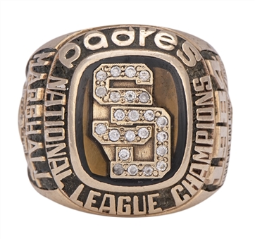 1984 San Diego Padres National League Championship Scout Ring (Family LOA)